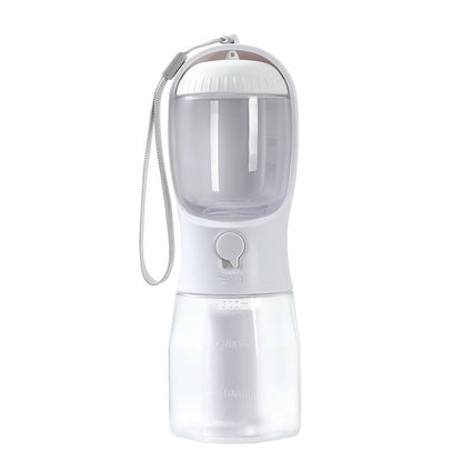 3-in-1 Portable Dog Water Bottle with Food and Bag Compartments (photo 13)