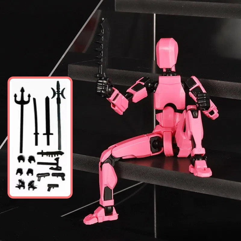 3D-Printed Articulated Robot Figure (photo 30)