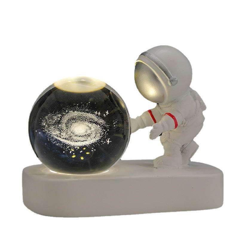Astronaut Crystal Ball Night Light, 6 cm (photo 11)