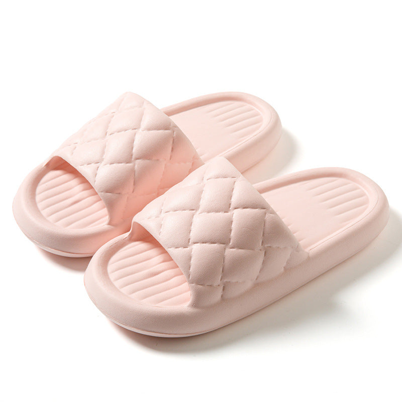 Rhombus Pattern EVA House Slippers (photo 10)