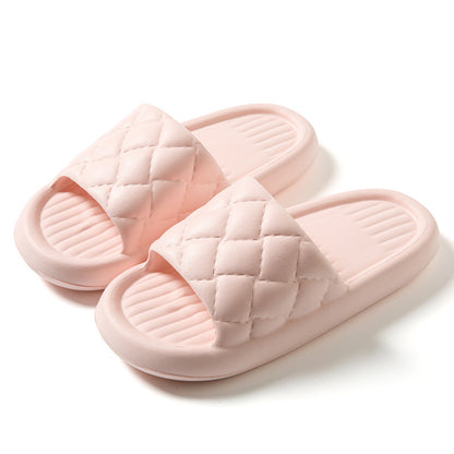 Rhombus Pattern EVA House Slippers (photo 10)