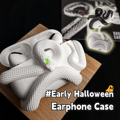 Snake-Shaped Earbud Case Compatible with AirPods