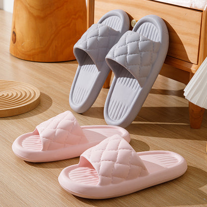 Rhombus Pattern EVA House Slippers (photo 4)