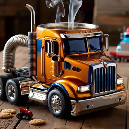Semi Truck Shaped Coffee Mug, 11 oz (photo 26)