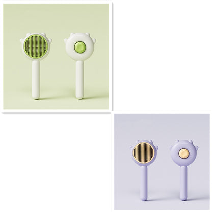 Self-Cleaning Slicker Brush for Cats and Dogs – Set2
