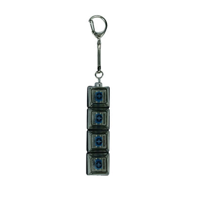 4-Key Clicker Keychain with Light (photo 8)