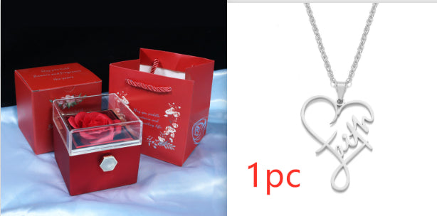 Rotating Soap Rose Jewelry Gift Box (photo 32)