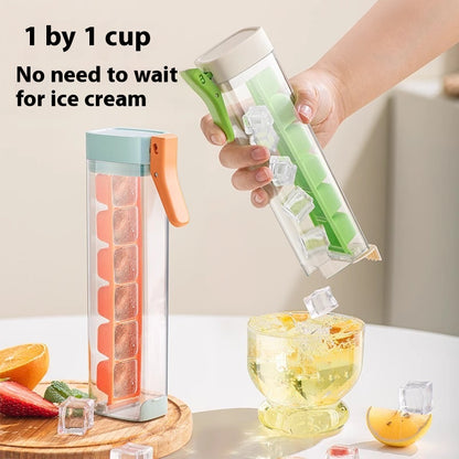 Press-Release Ice Cube Tray with Storage Box, 1 L (photo 2)