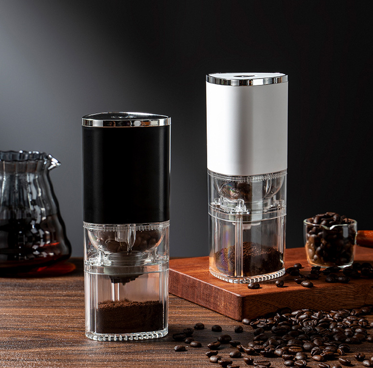 USB Rechargeable Ceramic Burr Coffee Grinder