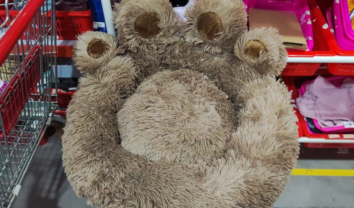 Round Plush Pet Bed for Dogs and Cats, 50 to 110 cm (photo 17)