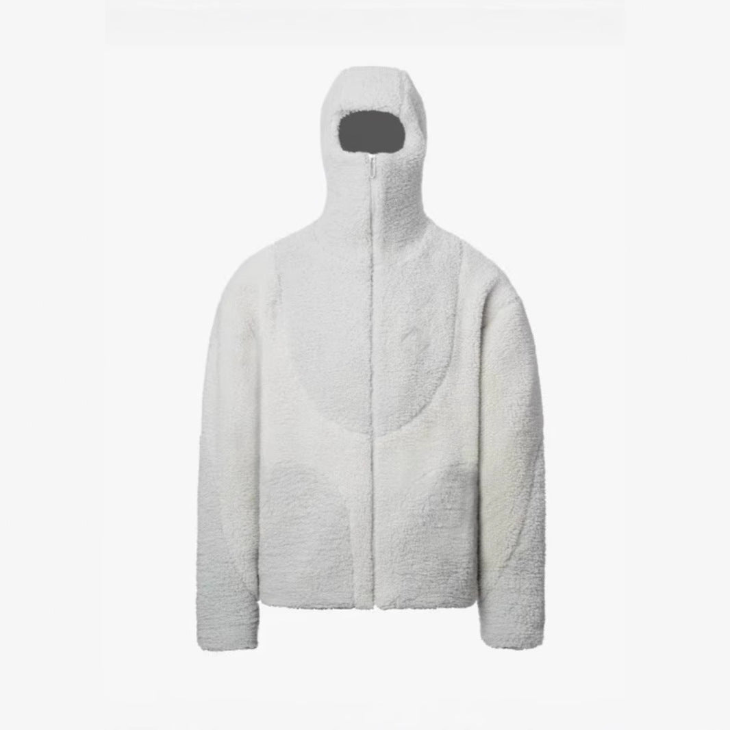 Men's Sherpa Hooded Zip-Up Jacket (photo 3)