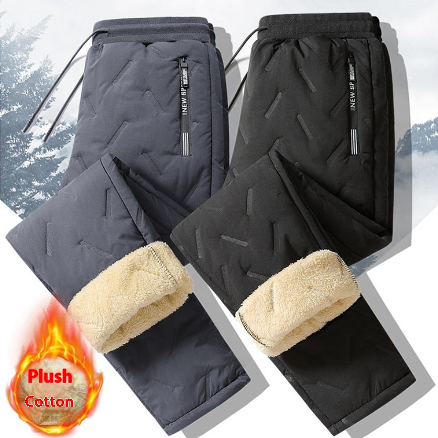 Men's Fleece-Lined Thermal Sweatpants (photo 3)
