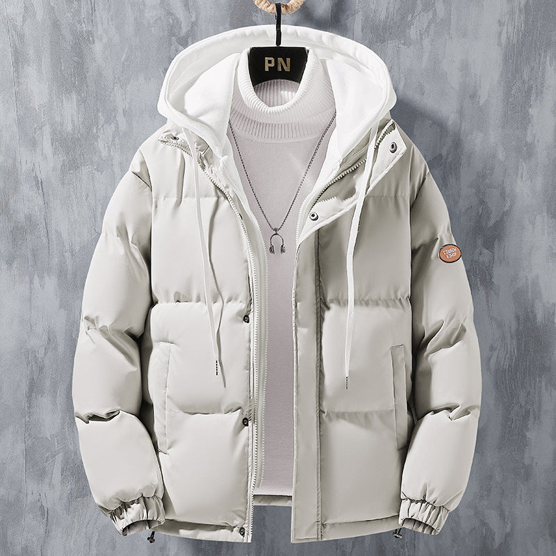 Men's Hooded Padded Winter Jacket (photo 2)