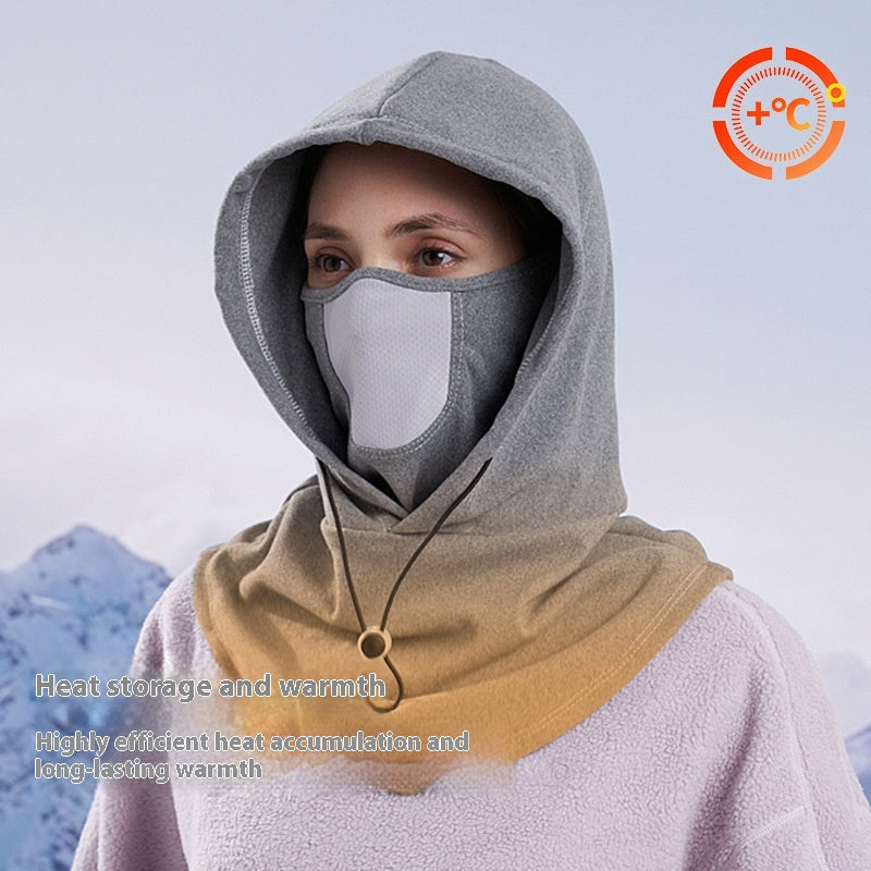 Winter Fleece Balaclava Hood and Neck Warmer (photo 5)
