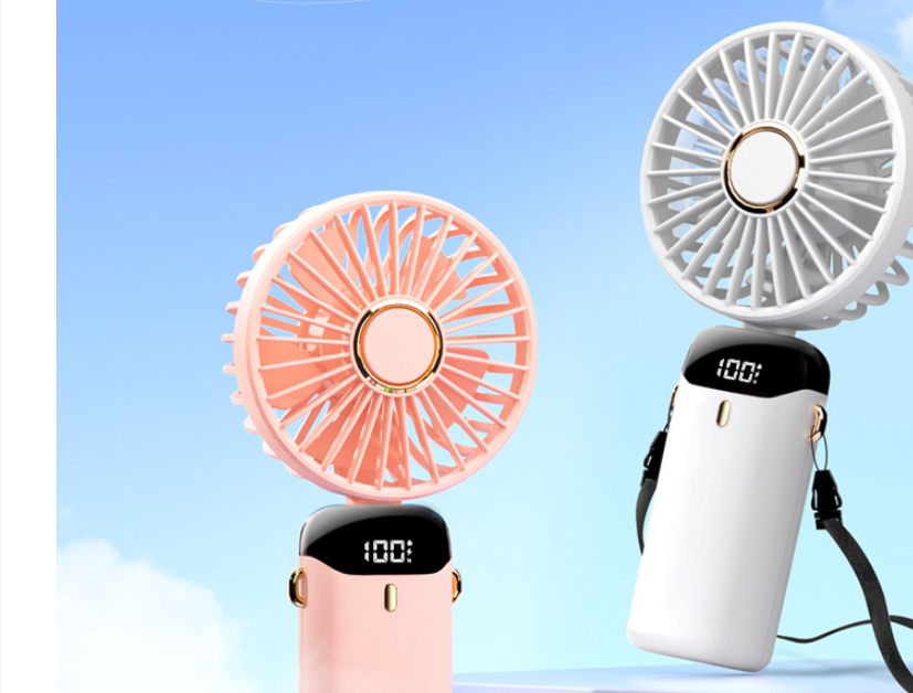 Foldable USB Rechargeable Handheld and Neck Fan (photo 13)