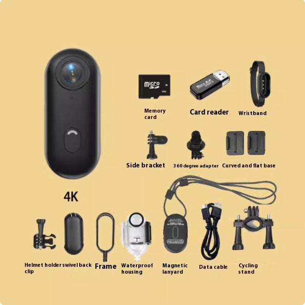 Mini Thumb-Size Action Camera with Magnetic Mount (photo 12)