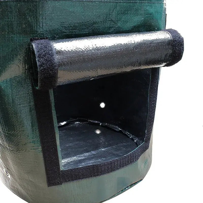 10-Gallon Fabric Grow Bags with Flap and Handles, 6 Pack (photo 9)