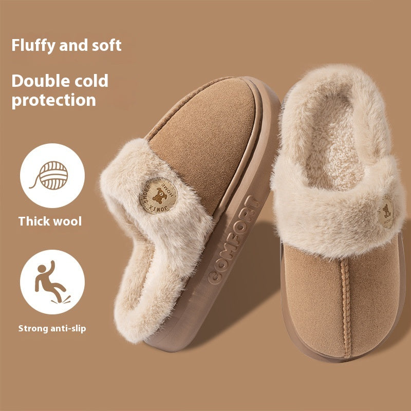Plush Winter House Slippers (photo 5)