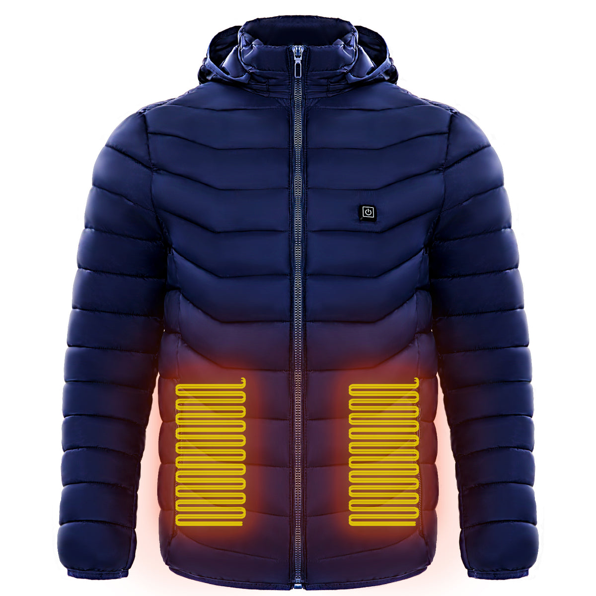 Men's Heated Hooded Puffer Jacket, 8 or 9 Heating Zones (Battery Not Included) (photo 9)