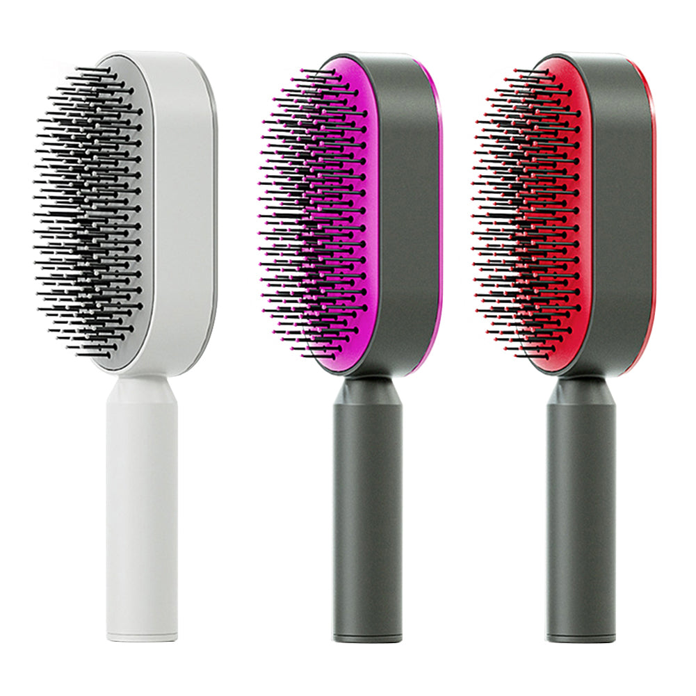Self-Cleaning Air Cushion Hair Brush (photo 3)