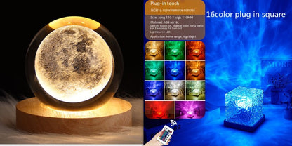 16-Color Water Ripple Projection Lamp with Remote (photo 10)