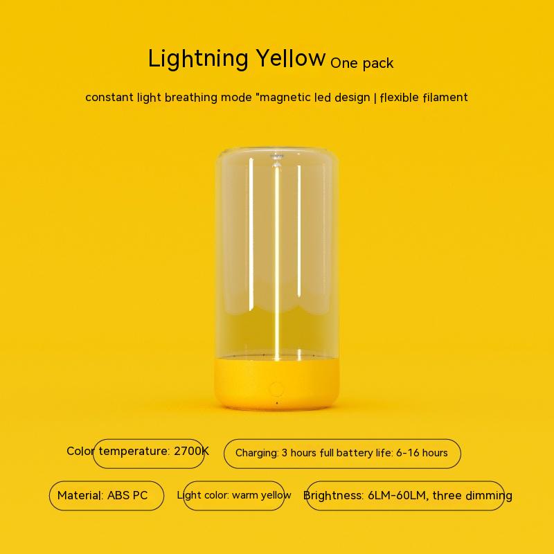 Rechargeable LED Filament Table Lamp, Type-C (photo 8)