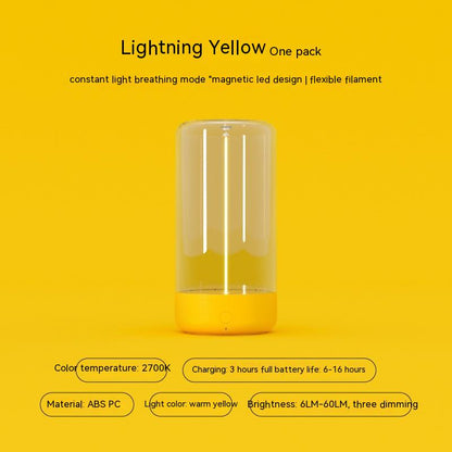 Rechargeable LED Filament Table Lamp, Type-C (photo 8)