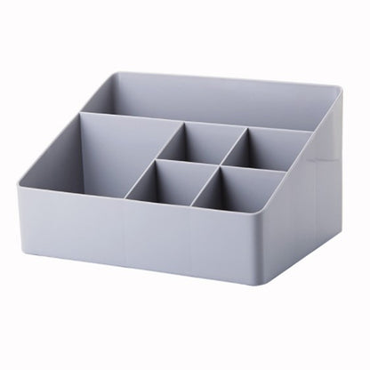 Desktop Organizer with 6 Compartments, PP - Grey (photo 2)