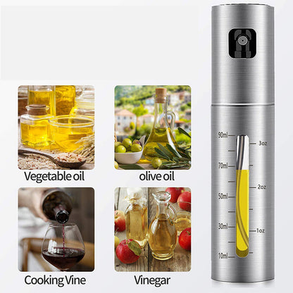 Press-Spray Oil Bottle for Kitchen and Grilling, 100 ml (photo 2)