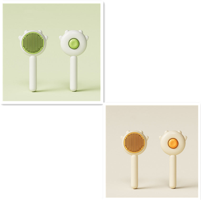 Self-Cleaning Slicker Brush for Cats and Dogs – Set1