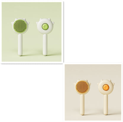 Self-Cleaning Slicker Brush for Cats and Dogs – Set1
