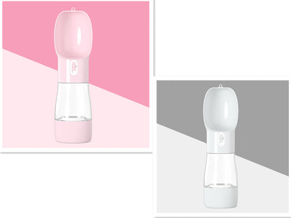 Portable Dog Water and Food Bottle with Shoulder Strap (photo 13)