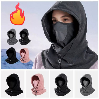 Winter Fleece Balaclava Hood and Neck Warmer (photo 2)
