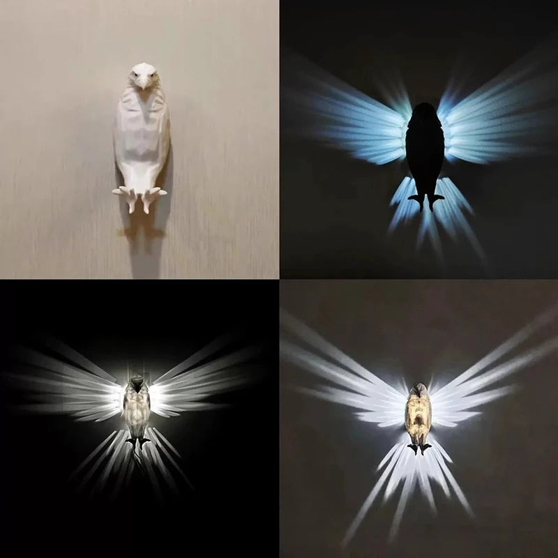 Eagle Shadow Wall Lamp (photo 3)