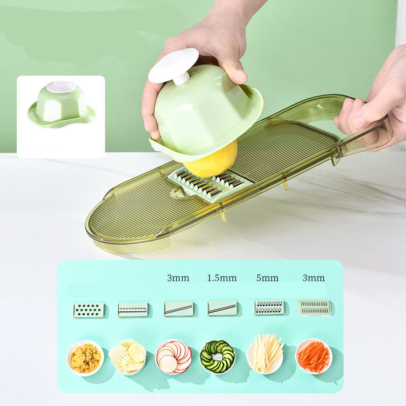 Multi-Blade Vegetable Chopper with Container (photo 4)