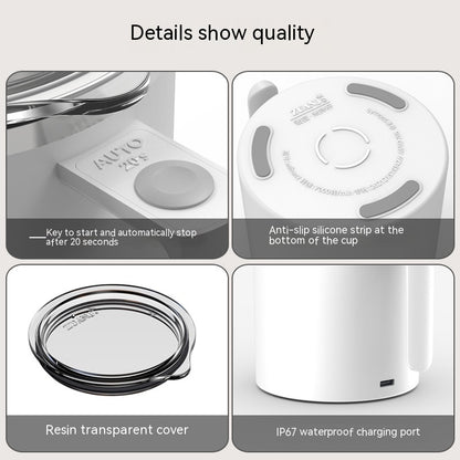Rechargeable Self-Stirring Coffee Mug, 360 ml (photo 5)
