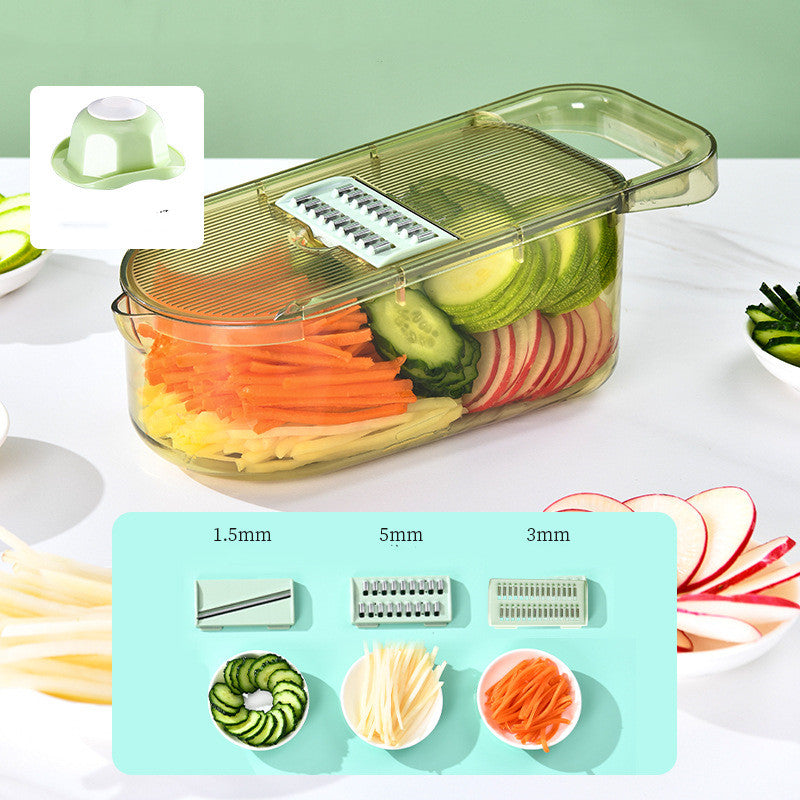 Multi-Blade Vegetable Chopper with Container (photo 5)