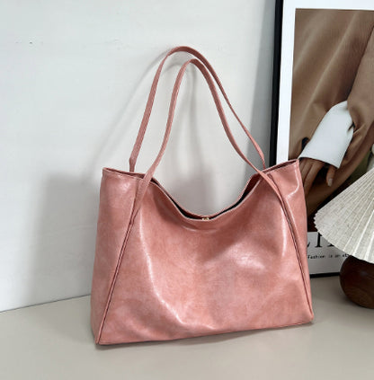 Large Soft PU Shoulder Bag (photo 14)