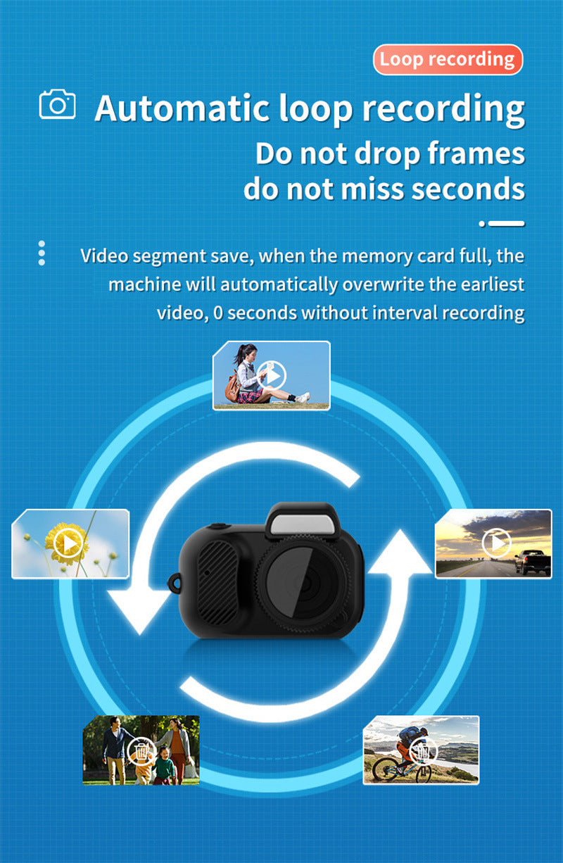 Retro Mini 1080p Camcorder with Screen (photo 13)