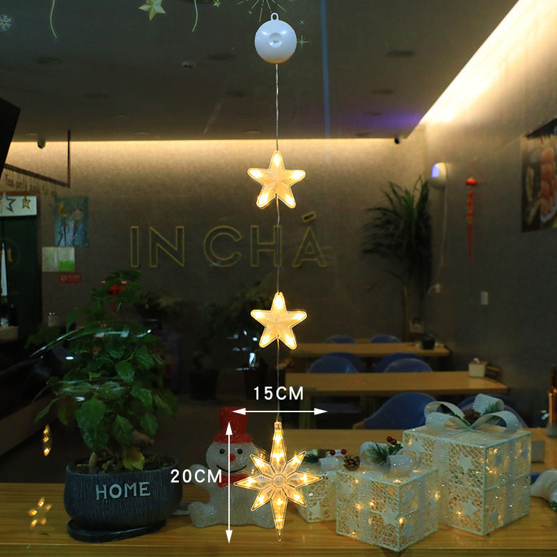 Christmas LED Window Suction Cup Lights, 3 Pcs (photo 16)
