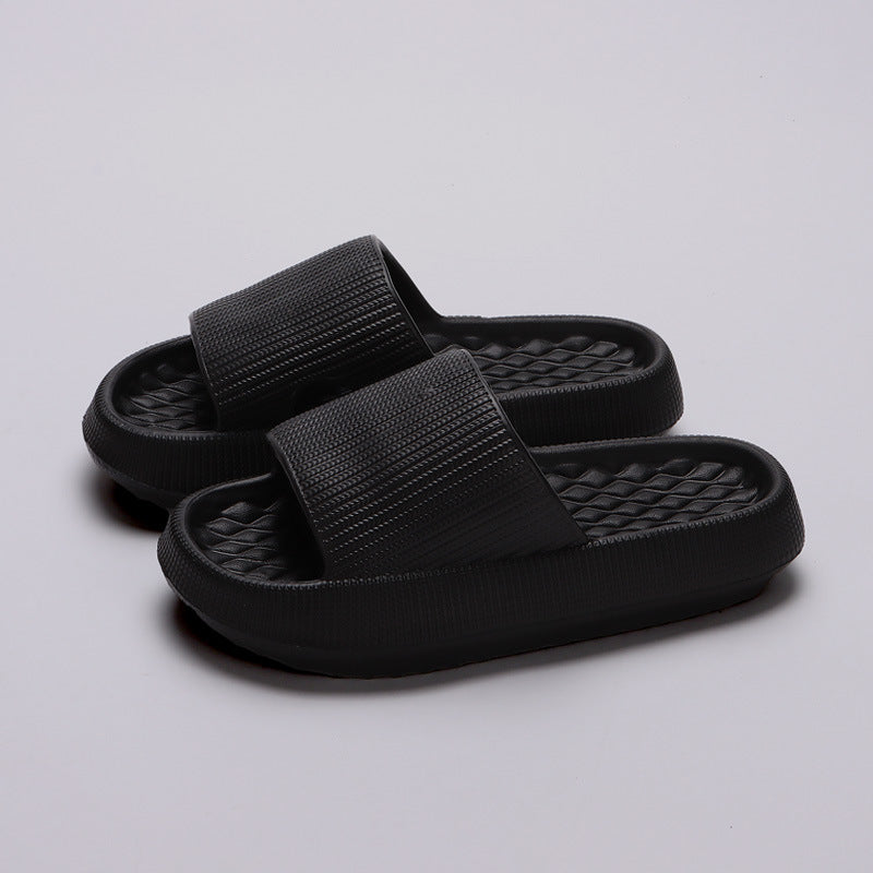 Rhombus Stripe EVA Slippers (photo 10)