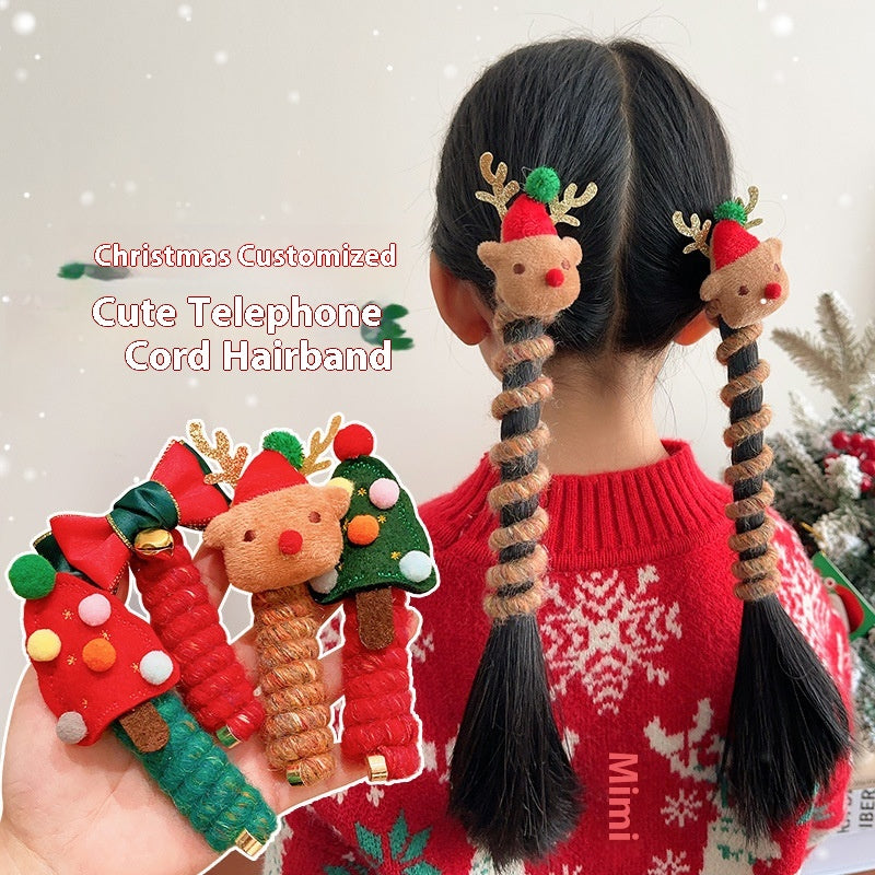 Christmas Spiral Hair Ties (photo 5)