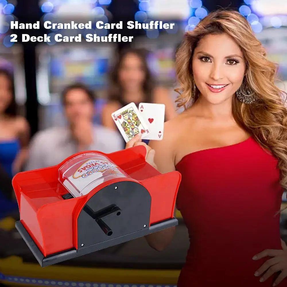 Hand-Crank 2-Deck Card Shuffler (photo 2)