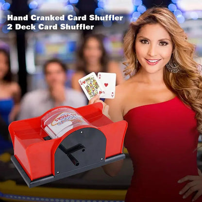 Hand-Crank 2-Deck Card Shuffler (photo 2)