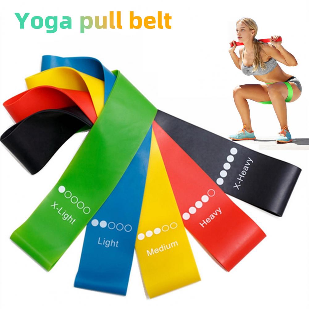 Latex Resistance Bands for Yoga and Pilates