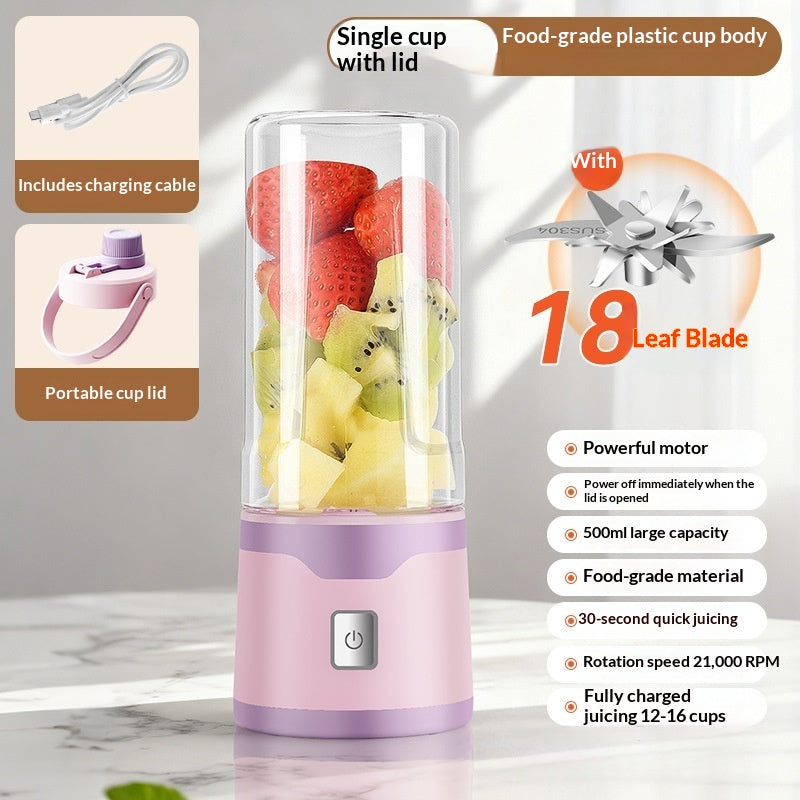 Rechargeable Portable Blender Cup, Single or Double Cup (photo 10)