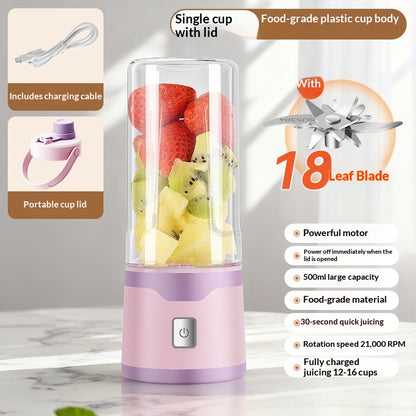 Rechargeable Portable Blender Cup, Single or Double Cup (photo 10)
