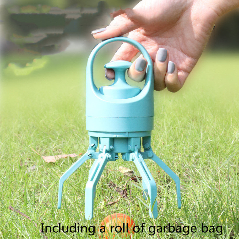 Dog Poop Scooper with Built-In Bag Dispenser (photo 18)