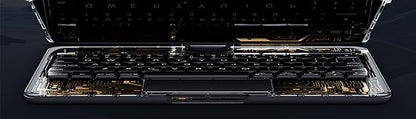 360° Rotating Clear Keyboard Case for iPad with Trackpad (photo 15)