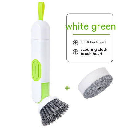 Soap-Dispensing Long-Handle Dish Brush (photo 9)